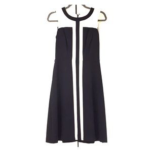 Calvin Klein Black and white sleeveless dress sz 2